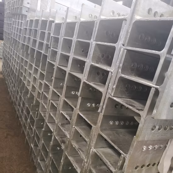 Hot Sell Q235B Building Structural Materials A36 Black H-Beams Steel Carbon Steel H / I Shape Steel Beam FRP Fiberglass I-Beam for Fiberglass Structure
