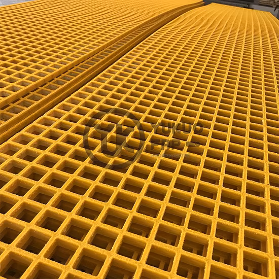 Customized FRP Grating Green FRP GRP Grating FRP Platform Grating