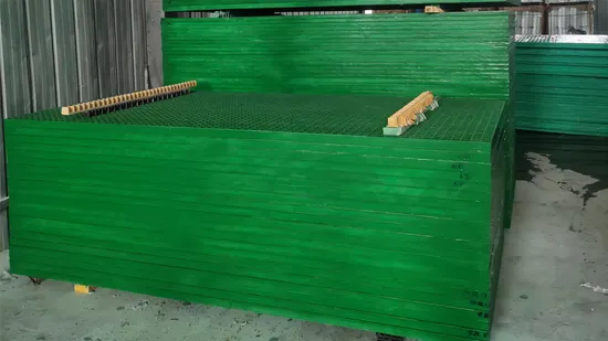 Customized FRP Grating Green FRP GRP Grating FRP Platform Grating