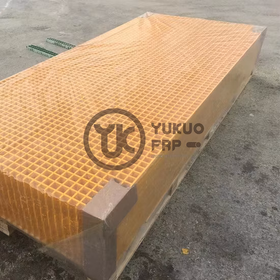 Customized FRP Grating Green FRP GRP Grating FRP Platform Grating