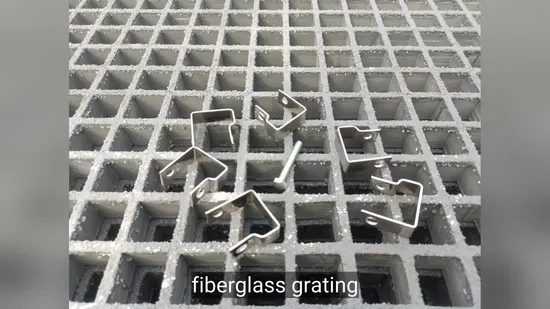 Prix ​​d'usine de grilles de GRP et feuille de grille de FRP moulée par passerelle de grille de fibre de verre de vente chaude