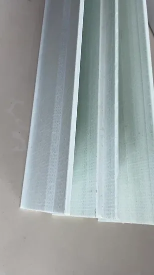 Poutre structurelle en plastique de poutre de support de plancher de bétail de fibre de verre de FRP